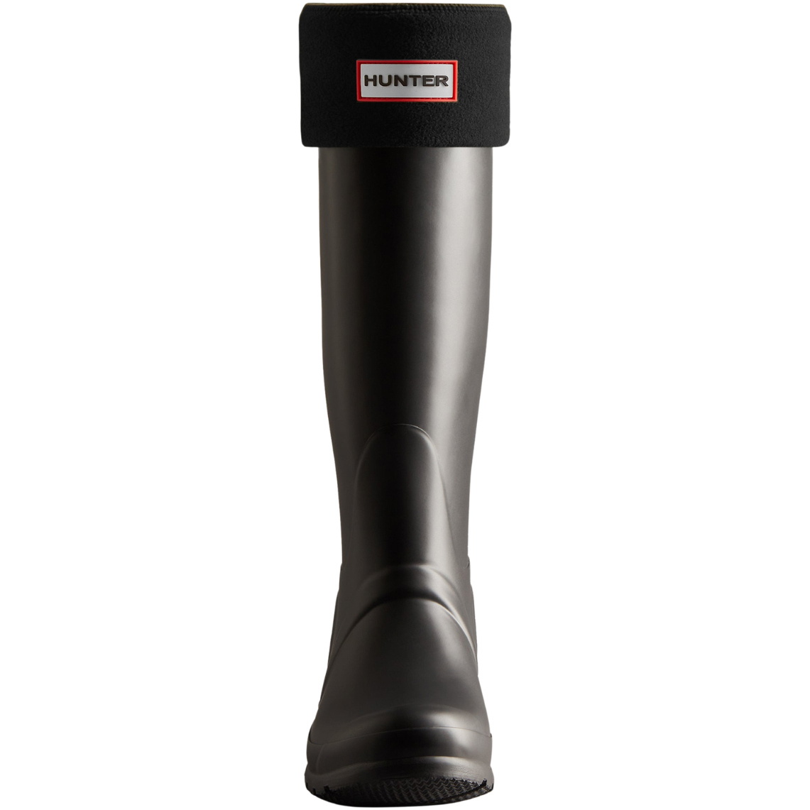 2026 Hunter Unisex Recycled Fleece Tall Boot Sock HFRMTBS - Black